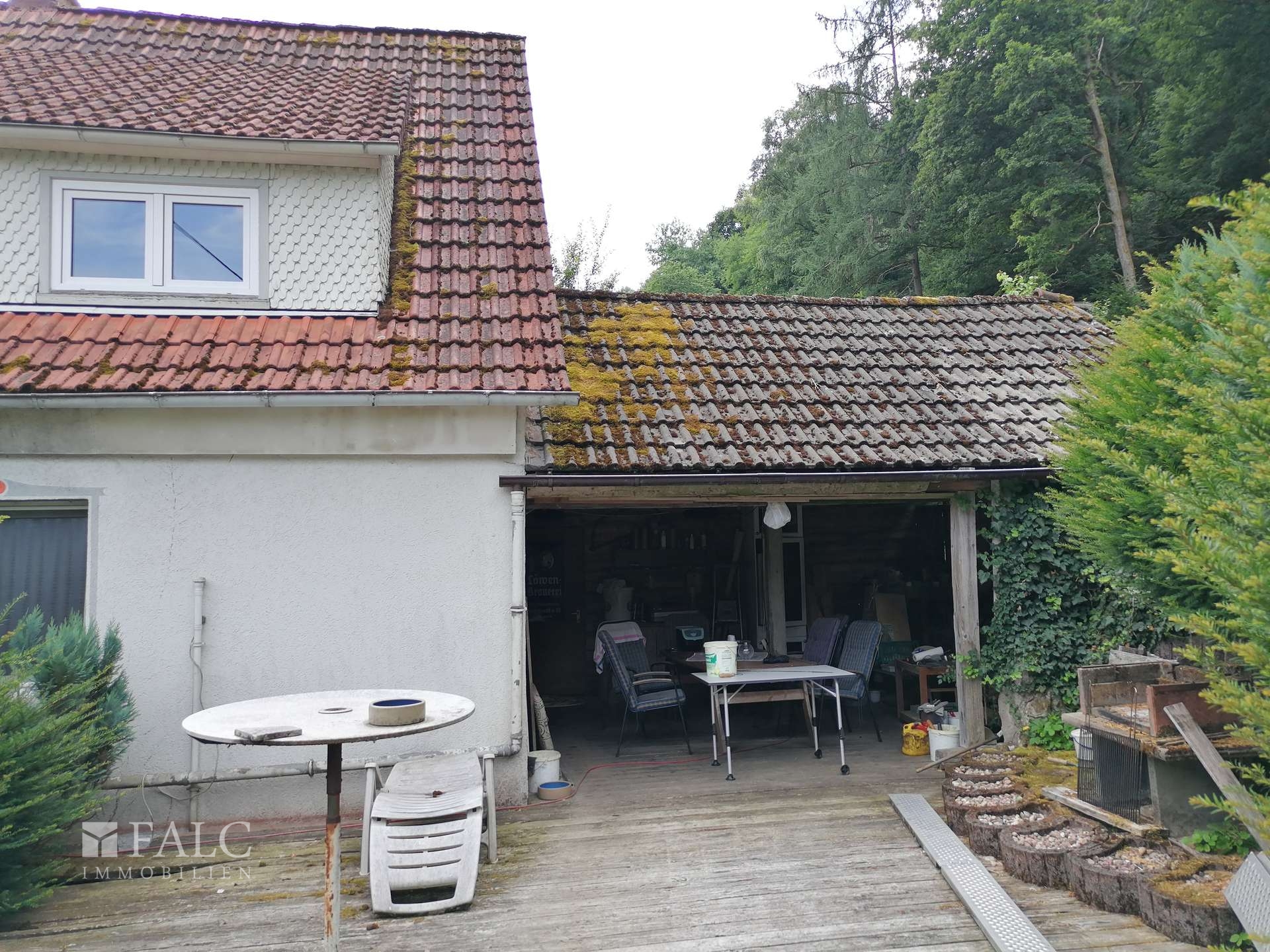  Sicht von Terrasse 