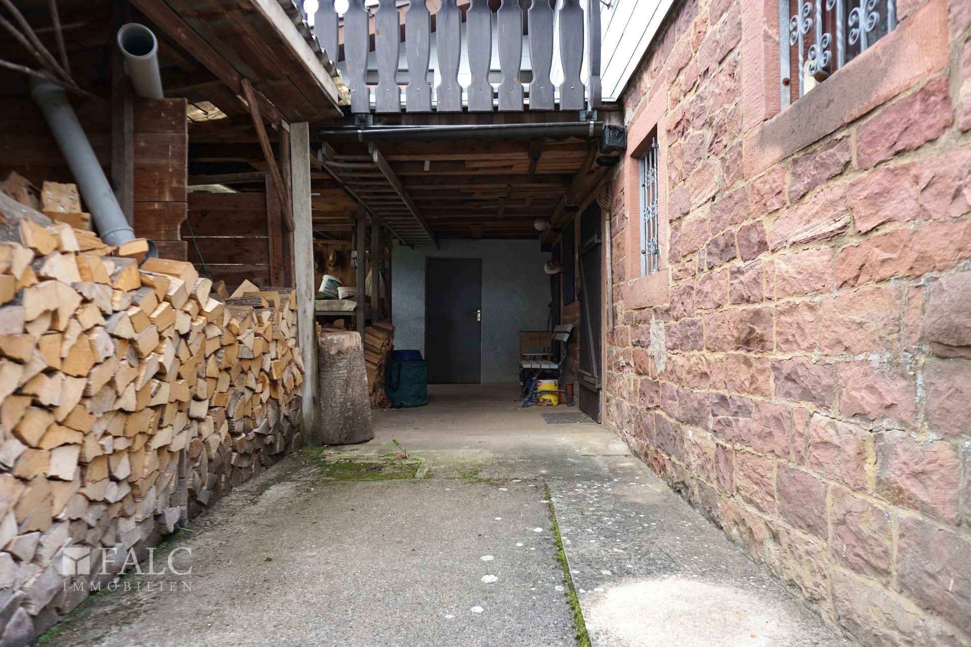 Rückseite Wohnhaus