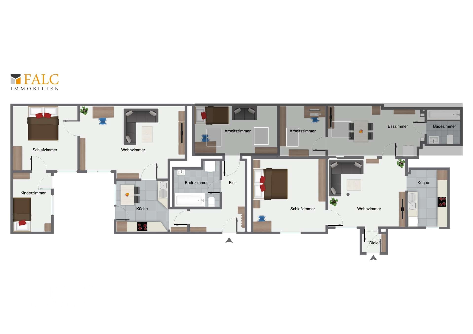 Grundrisse WE3 und WE4