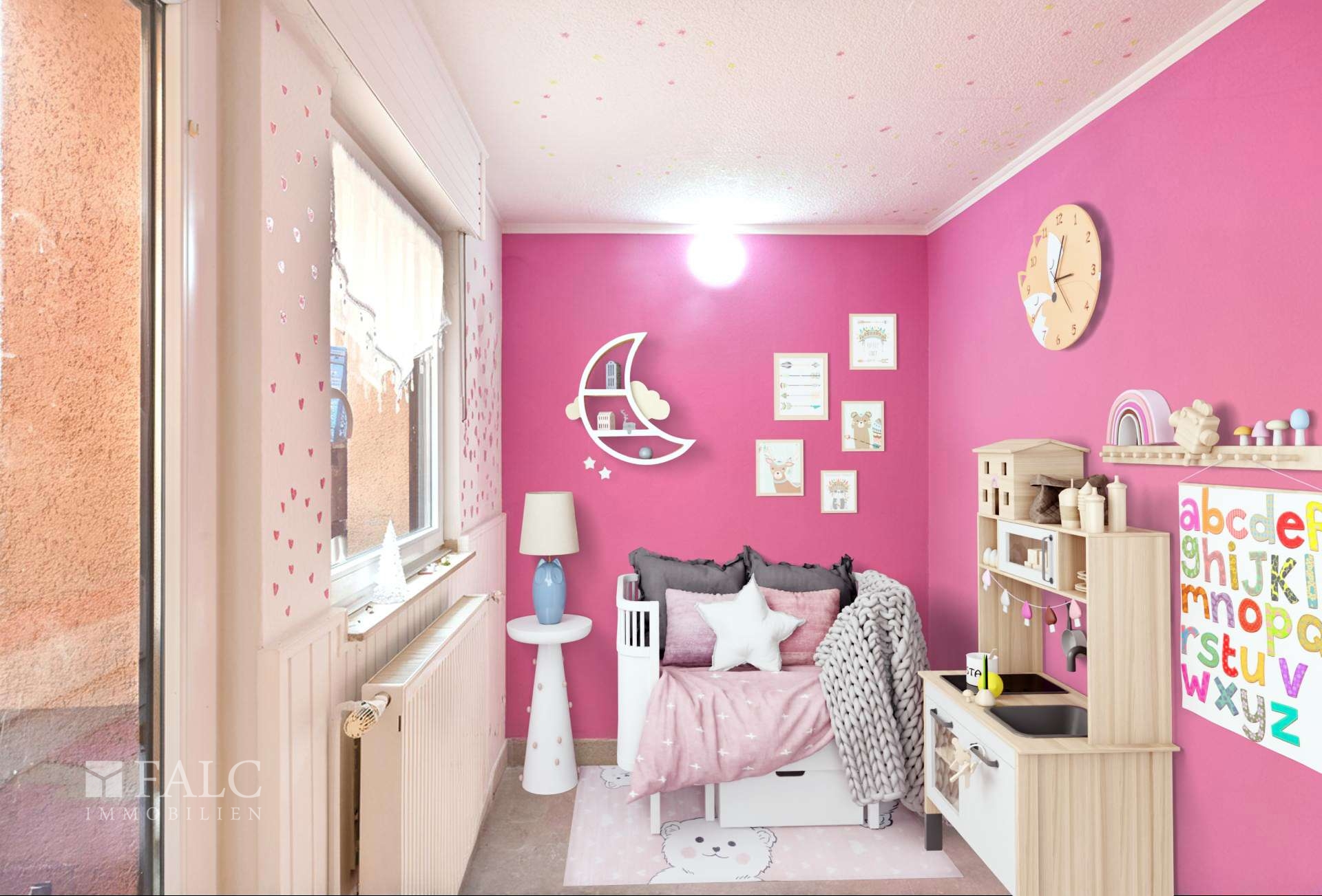 Kinderzimmer WE 4 (virtuell bearbeitet)