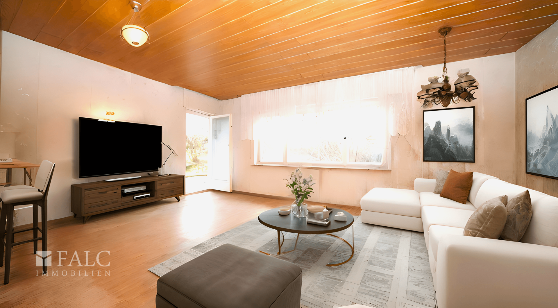 Wohnzimmer Vis.