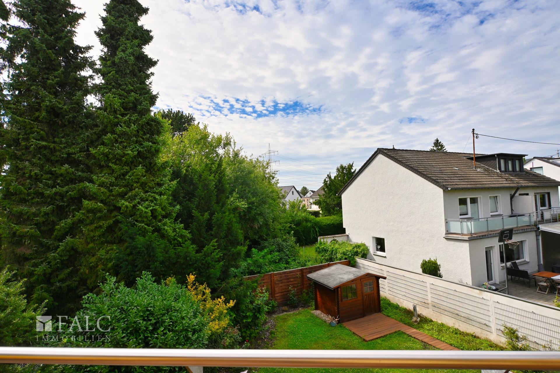 Ausblick Balkon