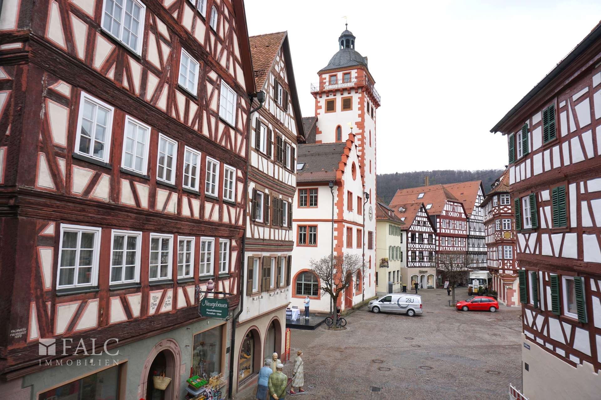 Blick aus dem Fenster