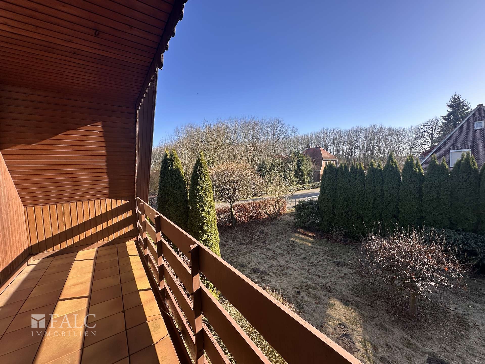 Aussicht vom Balkon OG