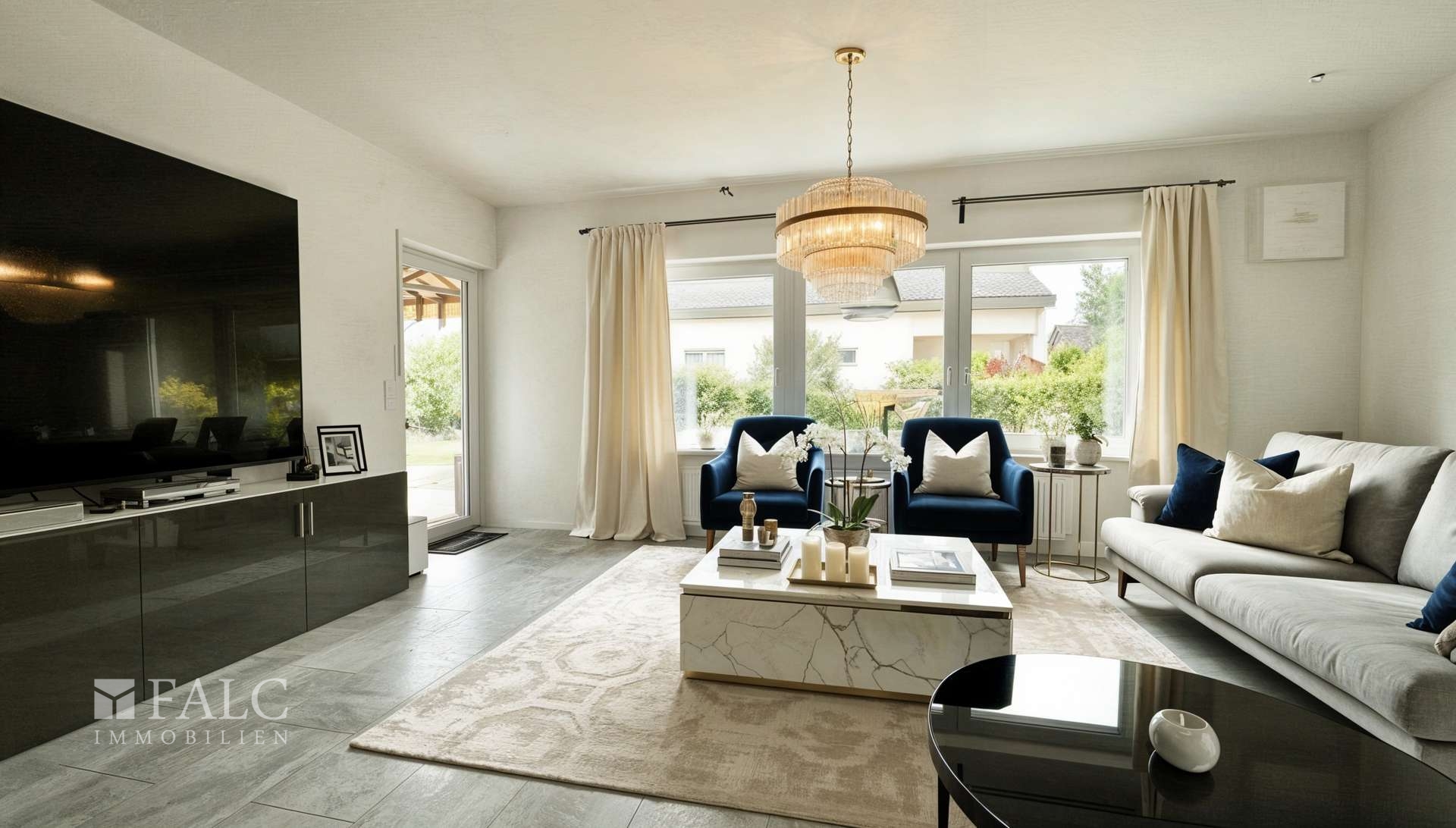 Wohnzimmer EG  - (KI generiert)