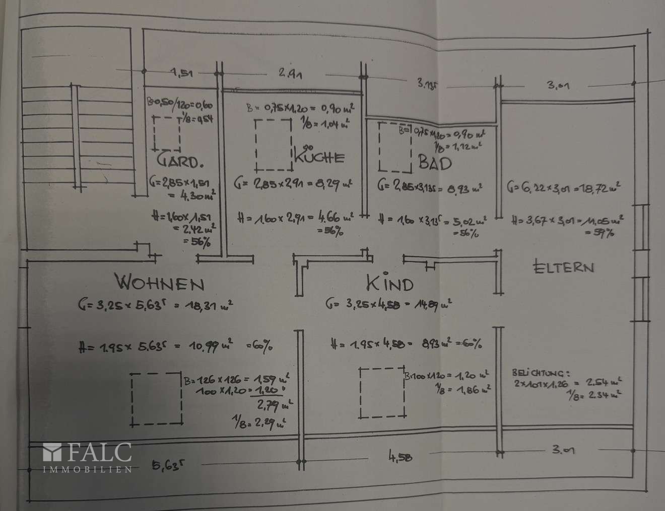 Grundriss Dachgeschoss 