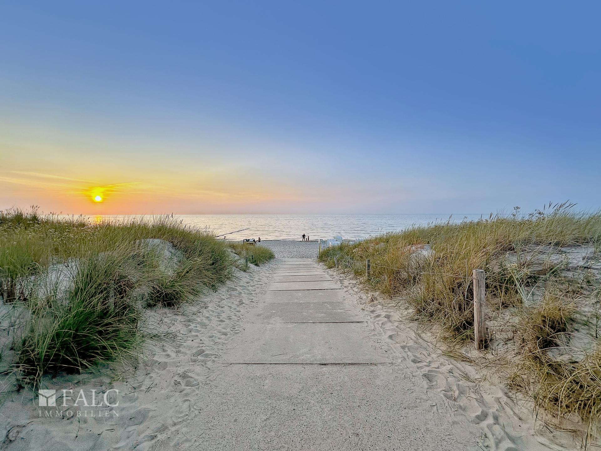 fußläufiger Strandzugang