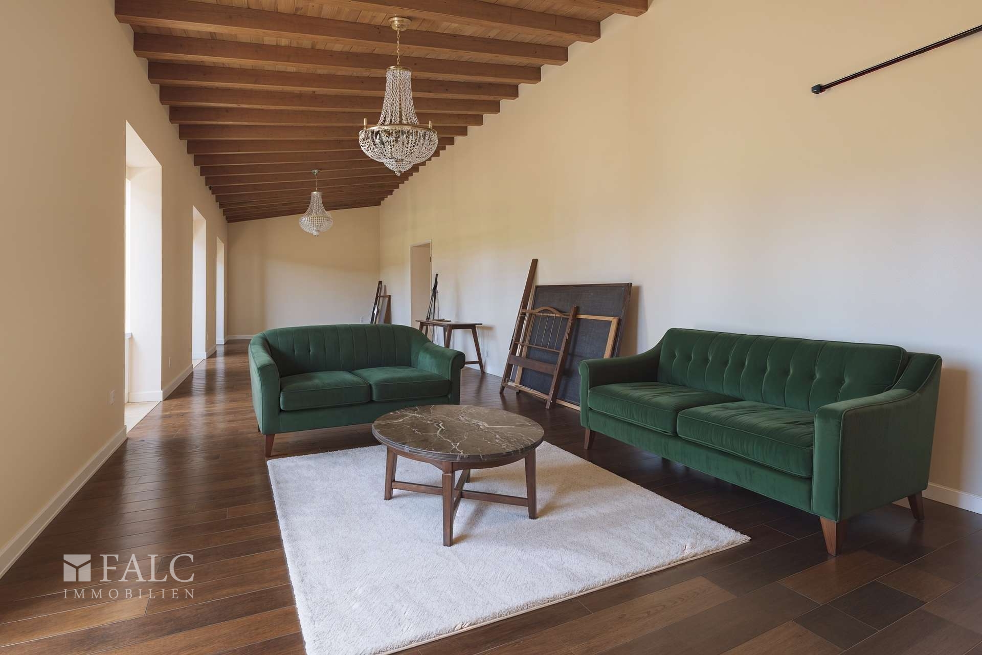 Ausbaureserve - Wohnzimmer, Luxus - (KI generiert)