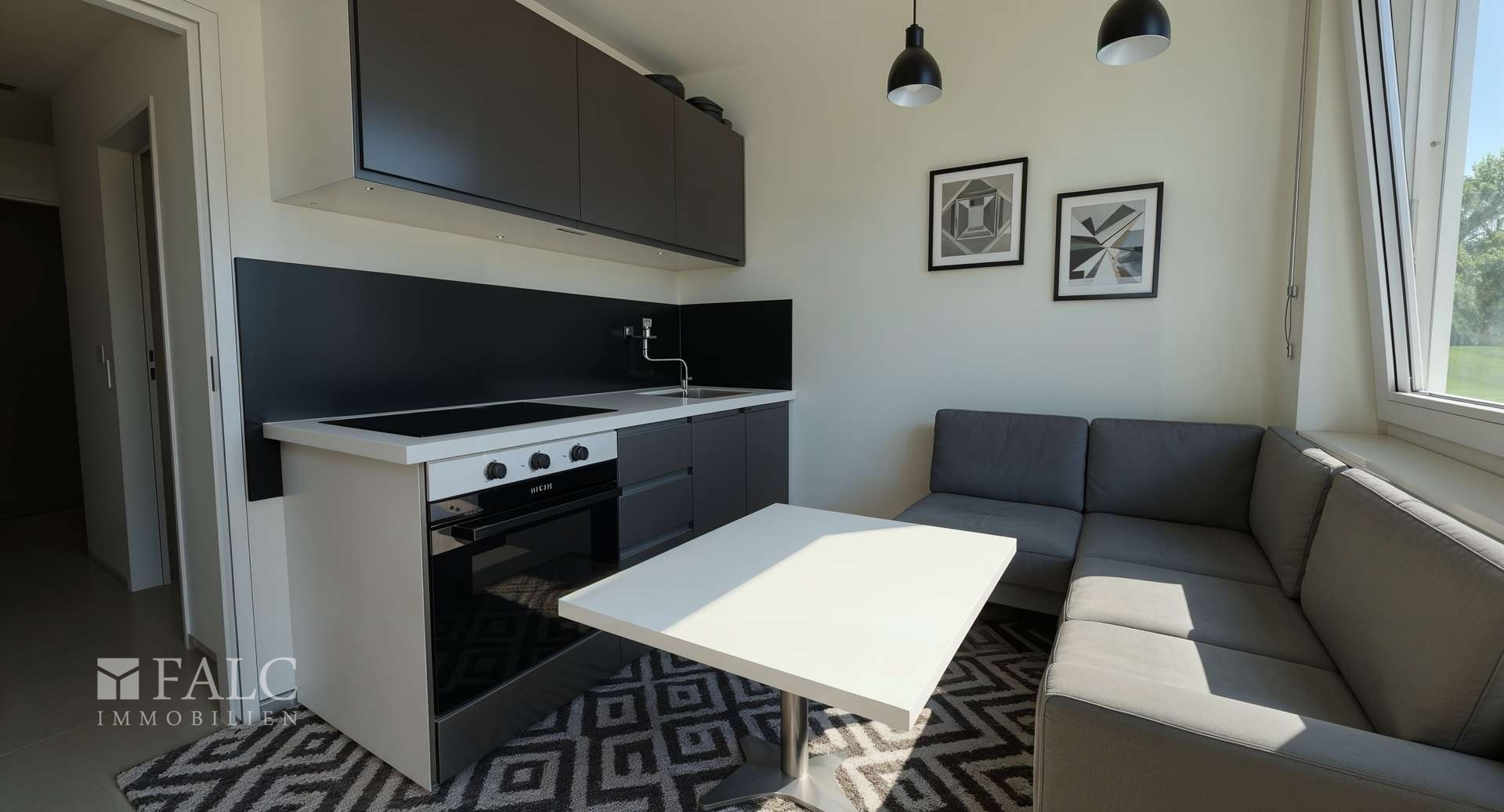  Küche, Modern - (KI generiert)