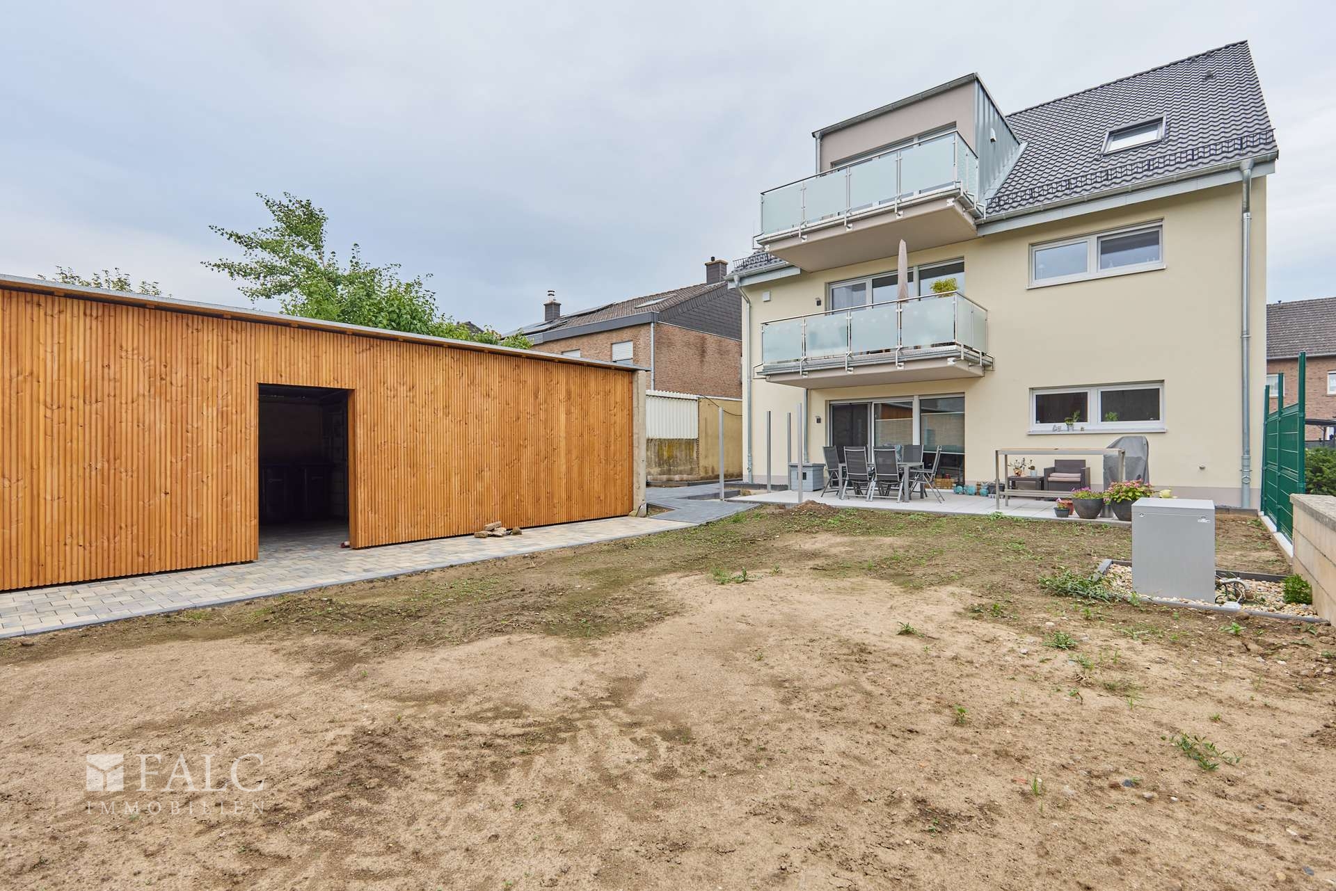Hausansicht hinten 