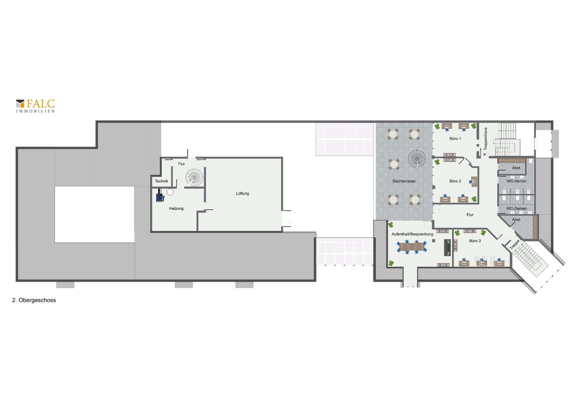 Grundriss 2. Obergeschoss