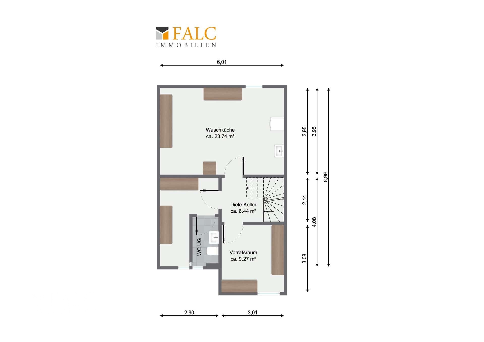 Grundriss Kellergeschoss