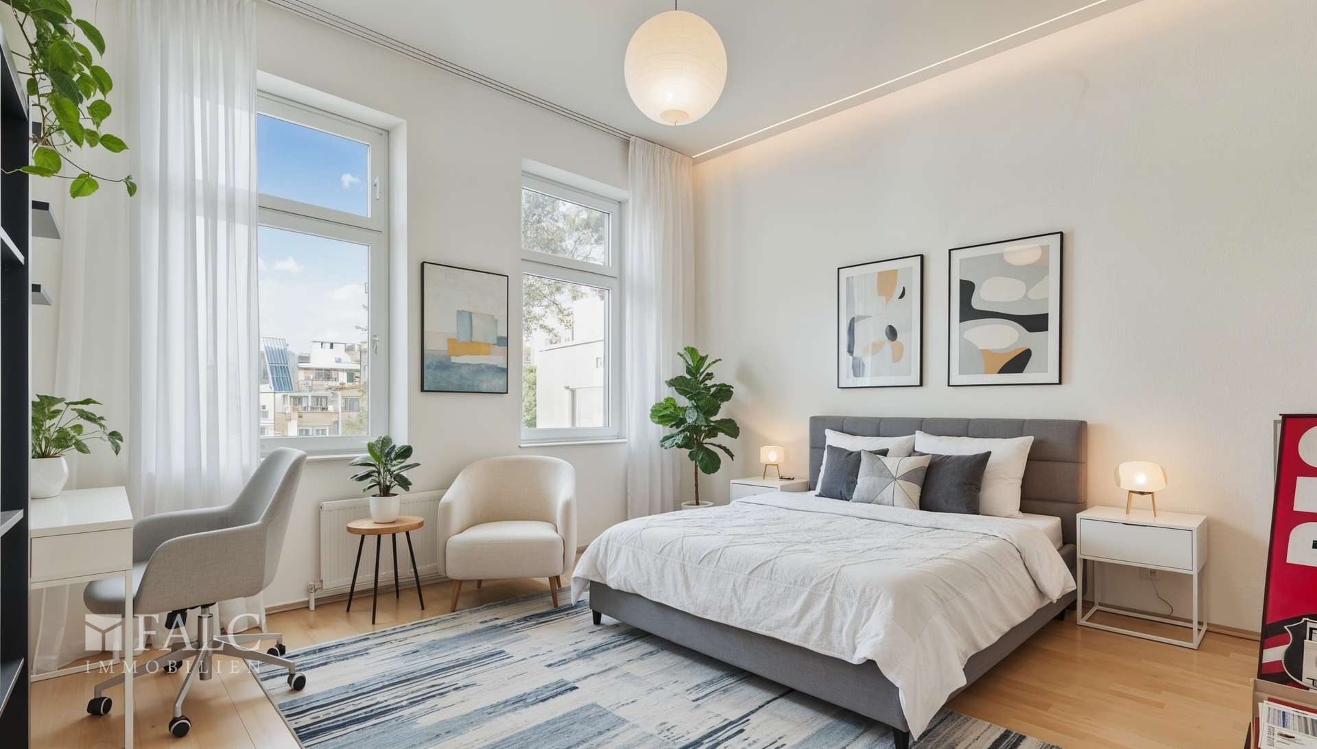 Schlafzimmer Visualisierung
