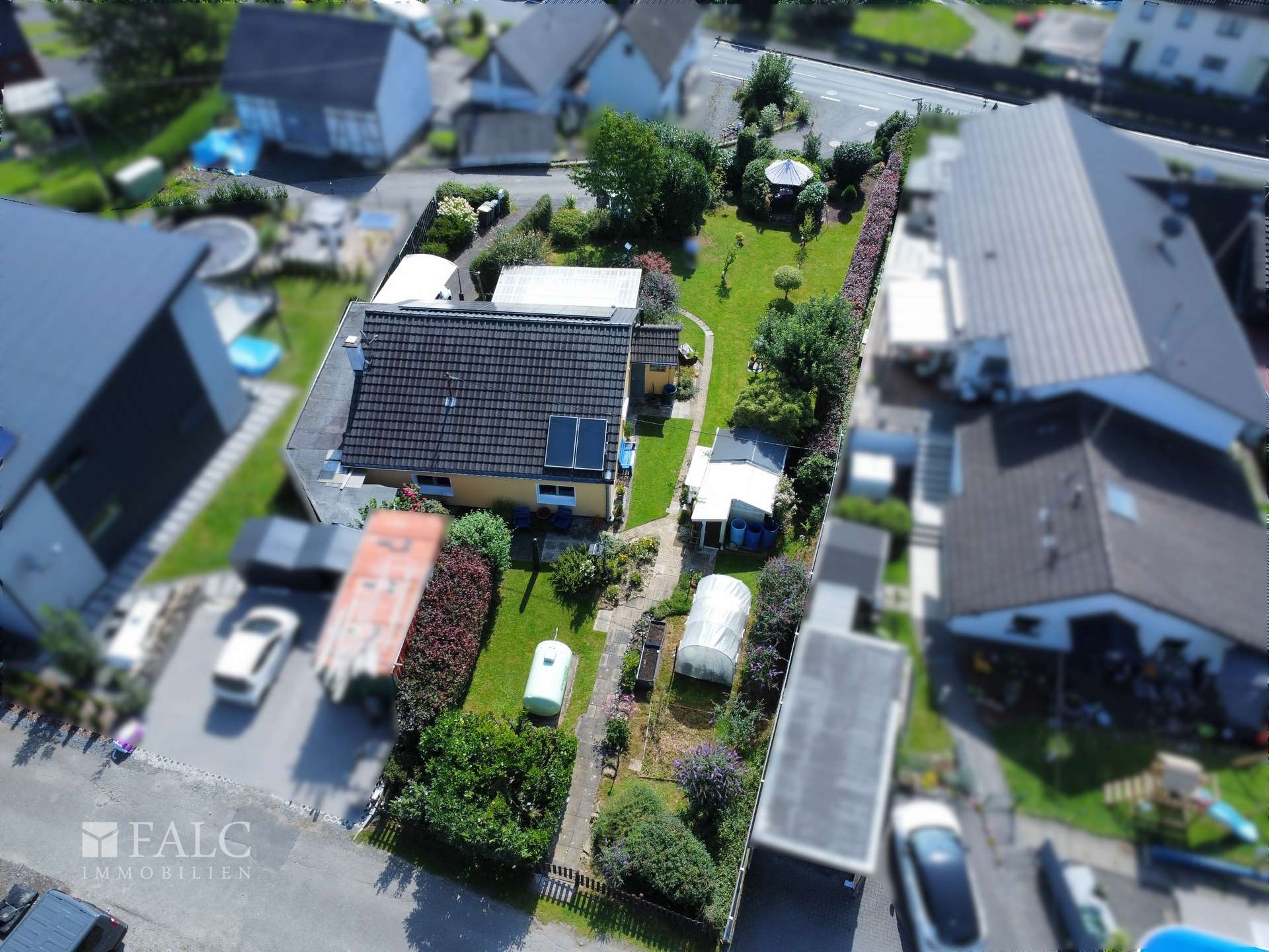 Drohnenaufnahme hinten 