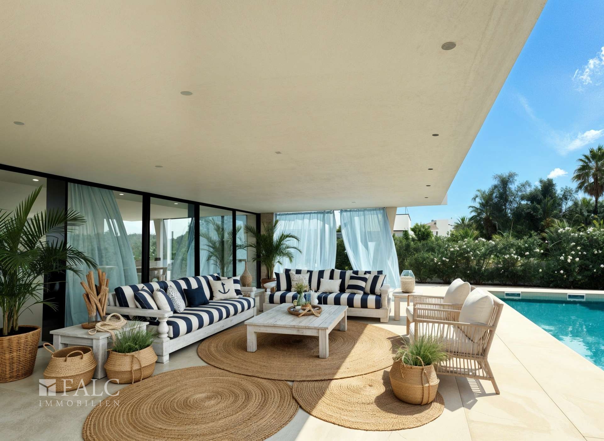 Terrace - AI Generated - (KI generiert)