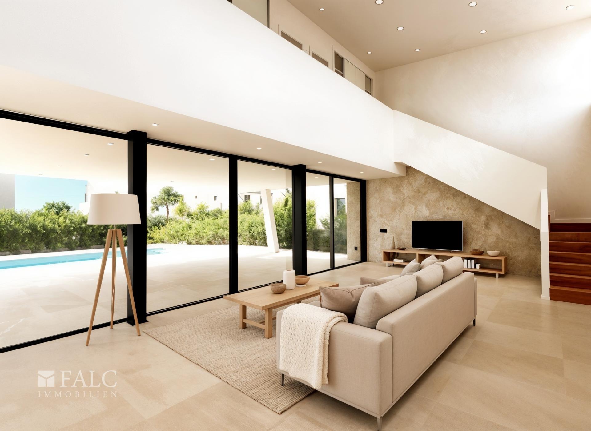 Living Room - AI Generated - (KI generiert)