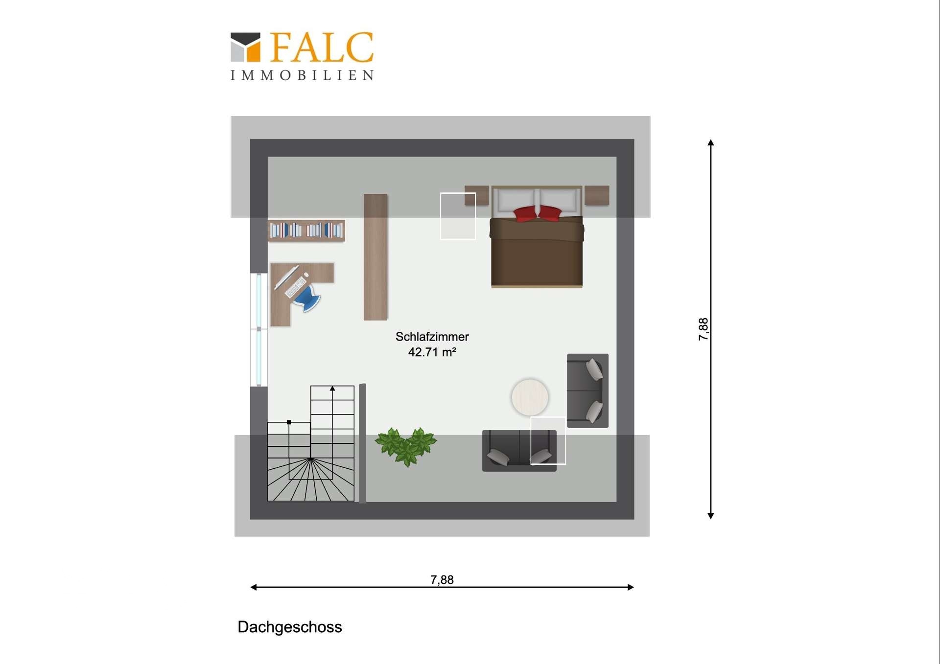 Grundriss Dachgeschoss