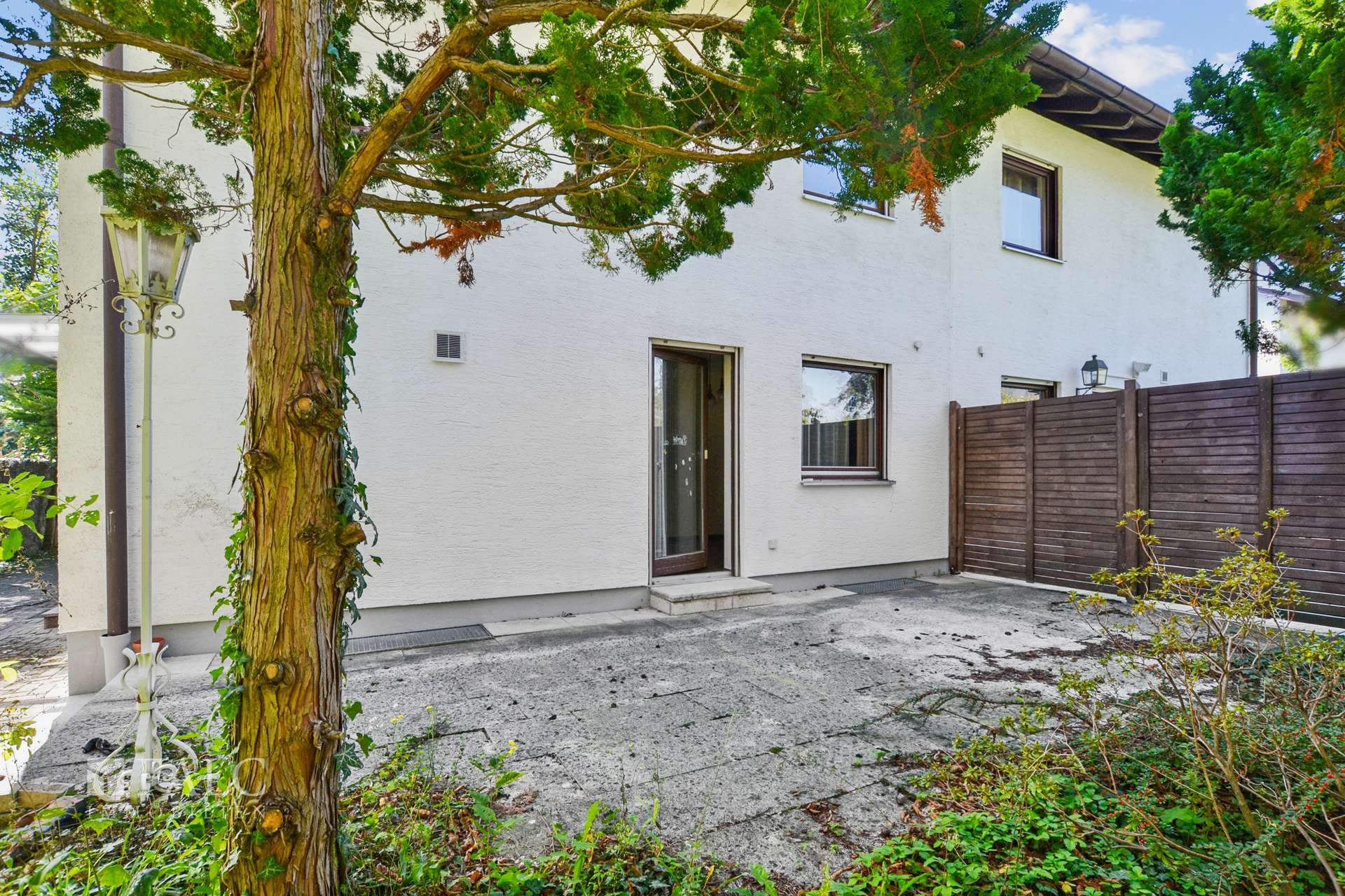 hintere Terrasse