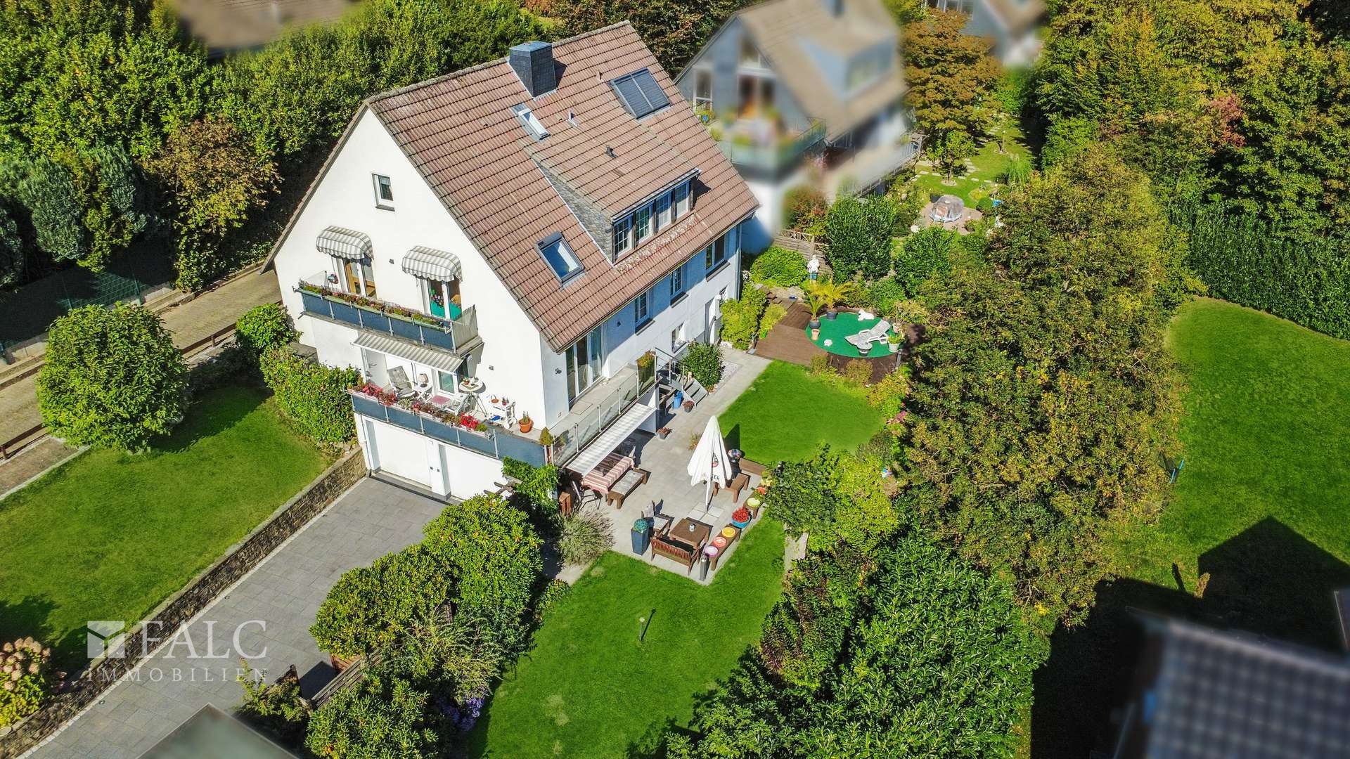 Blick von oben