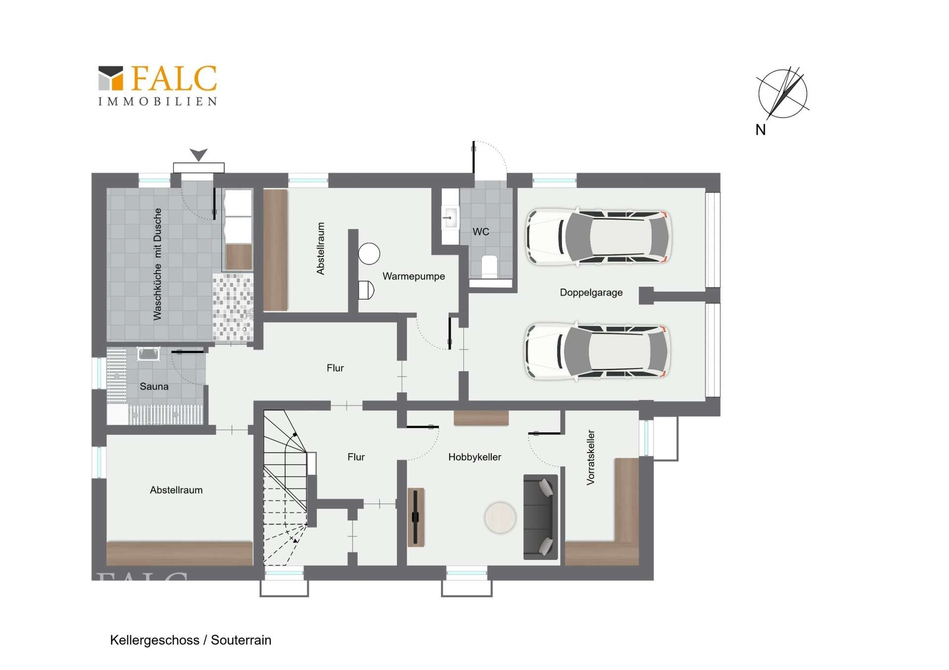 Kellergeschoss/Souterrain