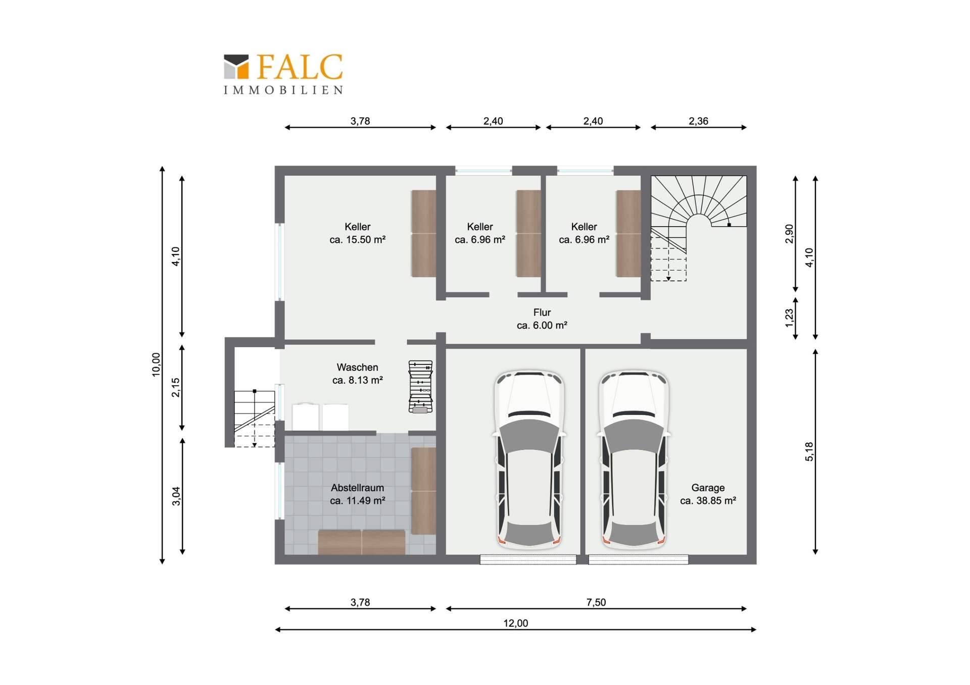 Grundriss Kellergeschoss