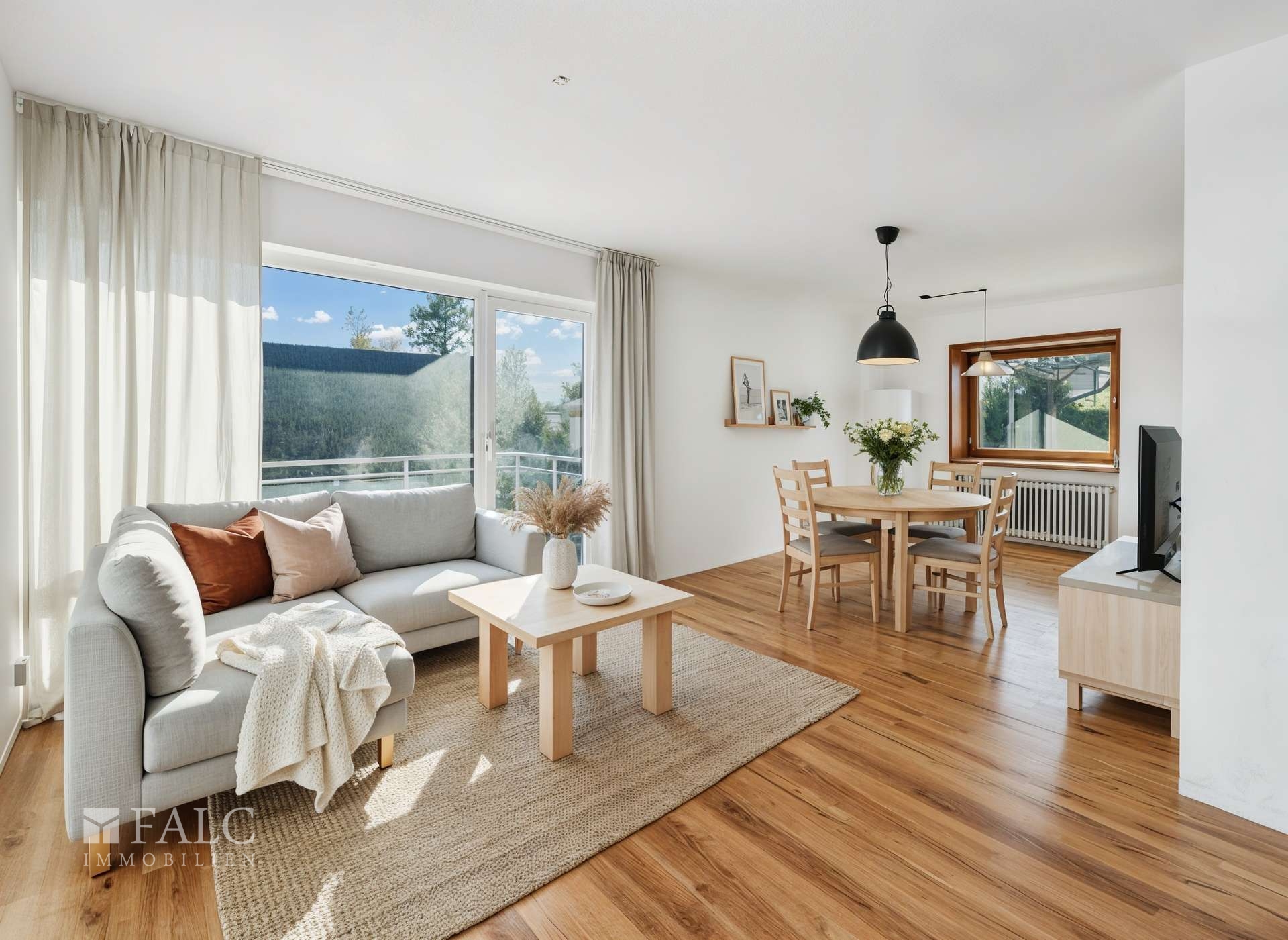 Wohnzimmer - (KI generiert)