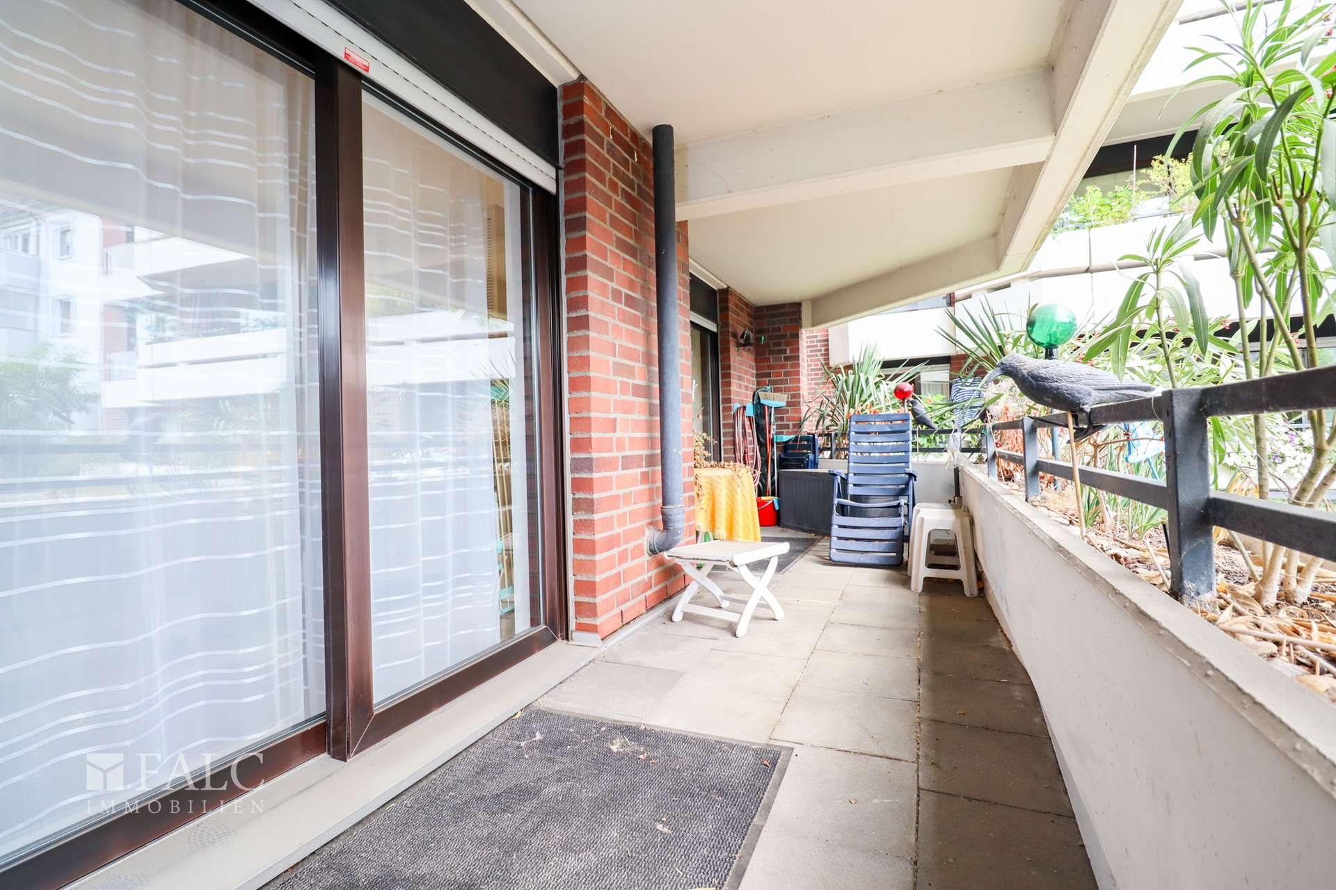 Balkon Schlafzimmer Seite