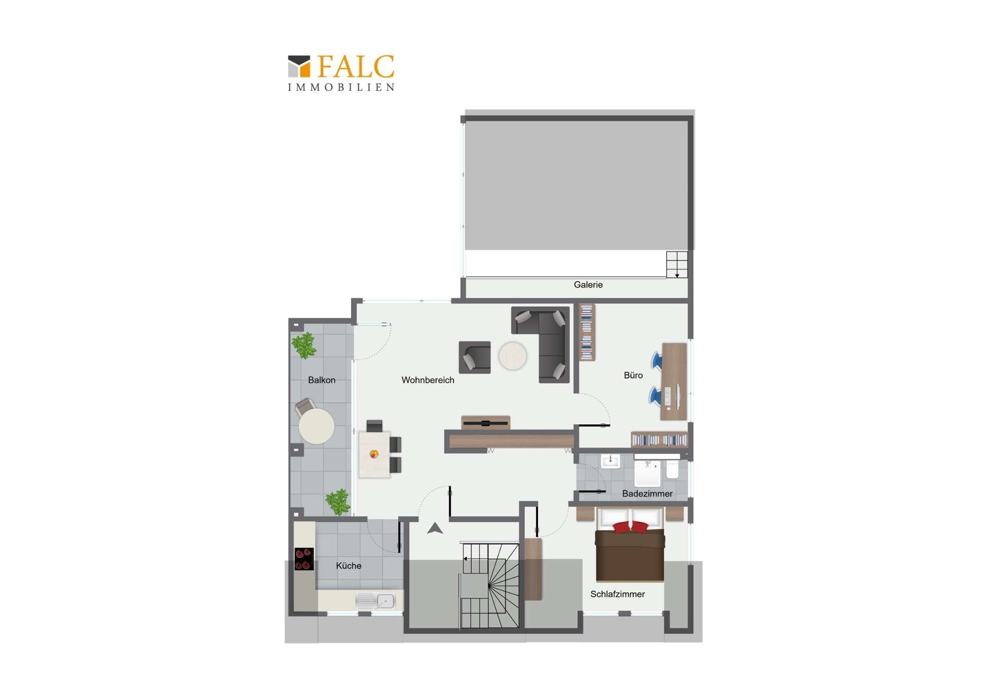 Grundriss Obergeschoss