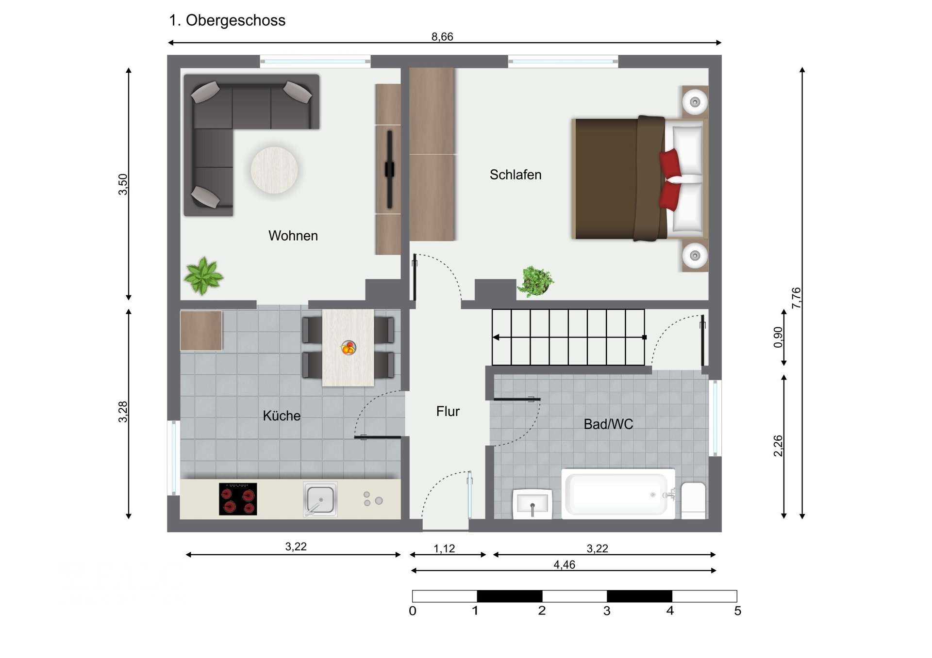 Grundriss 1.OG