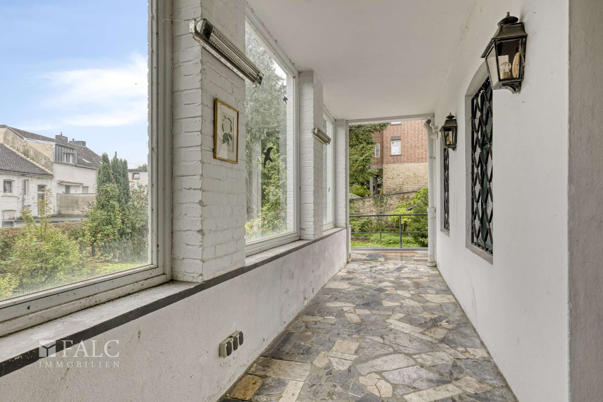 Durchgangsbereich zum Garten