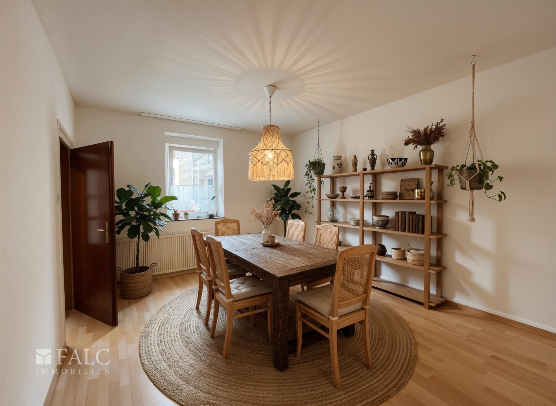 Esszimmer - KI-Homestaging