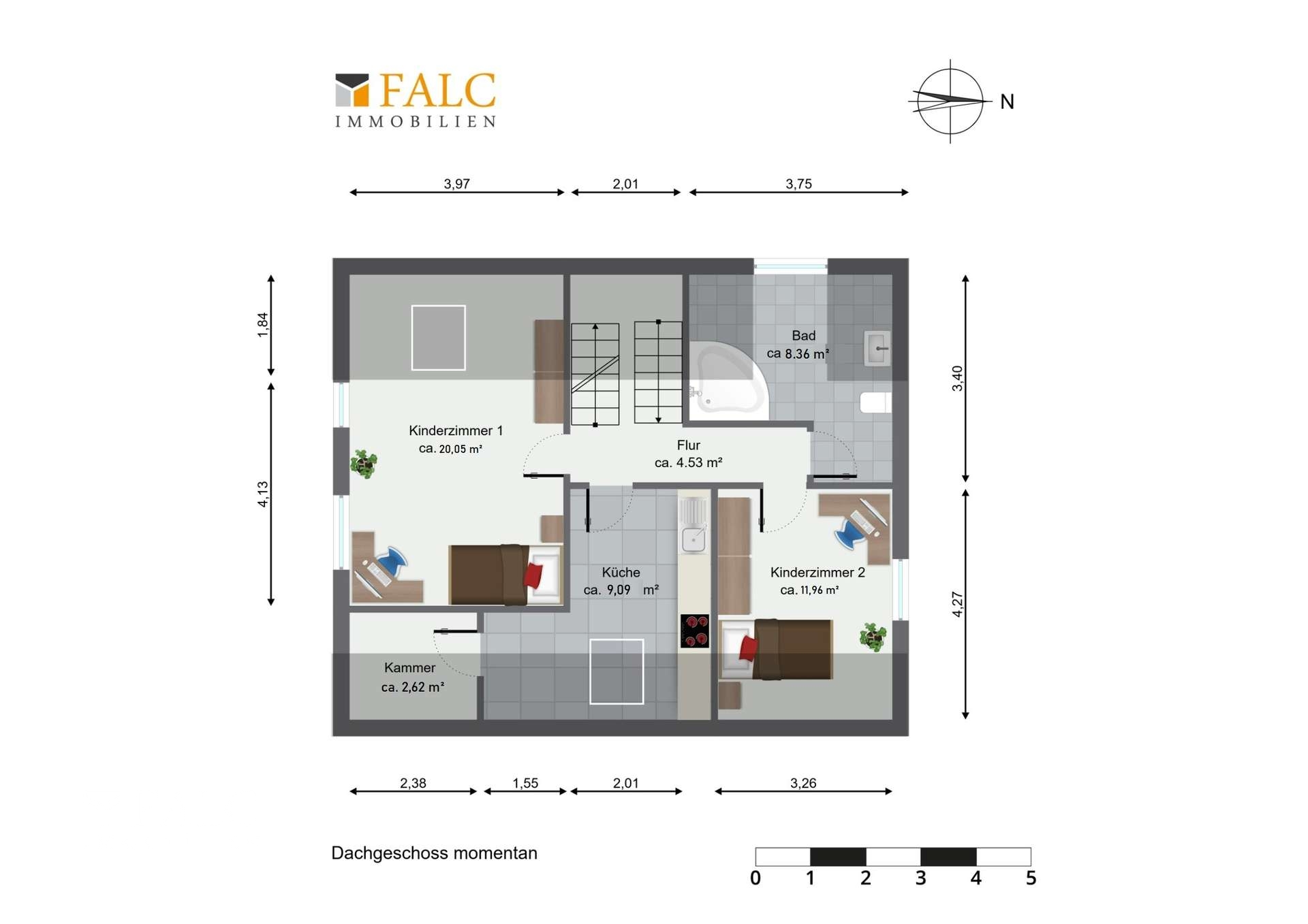 Grundriss Dachgeschoss