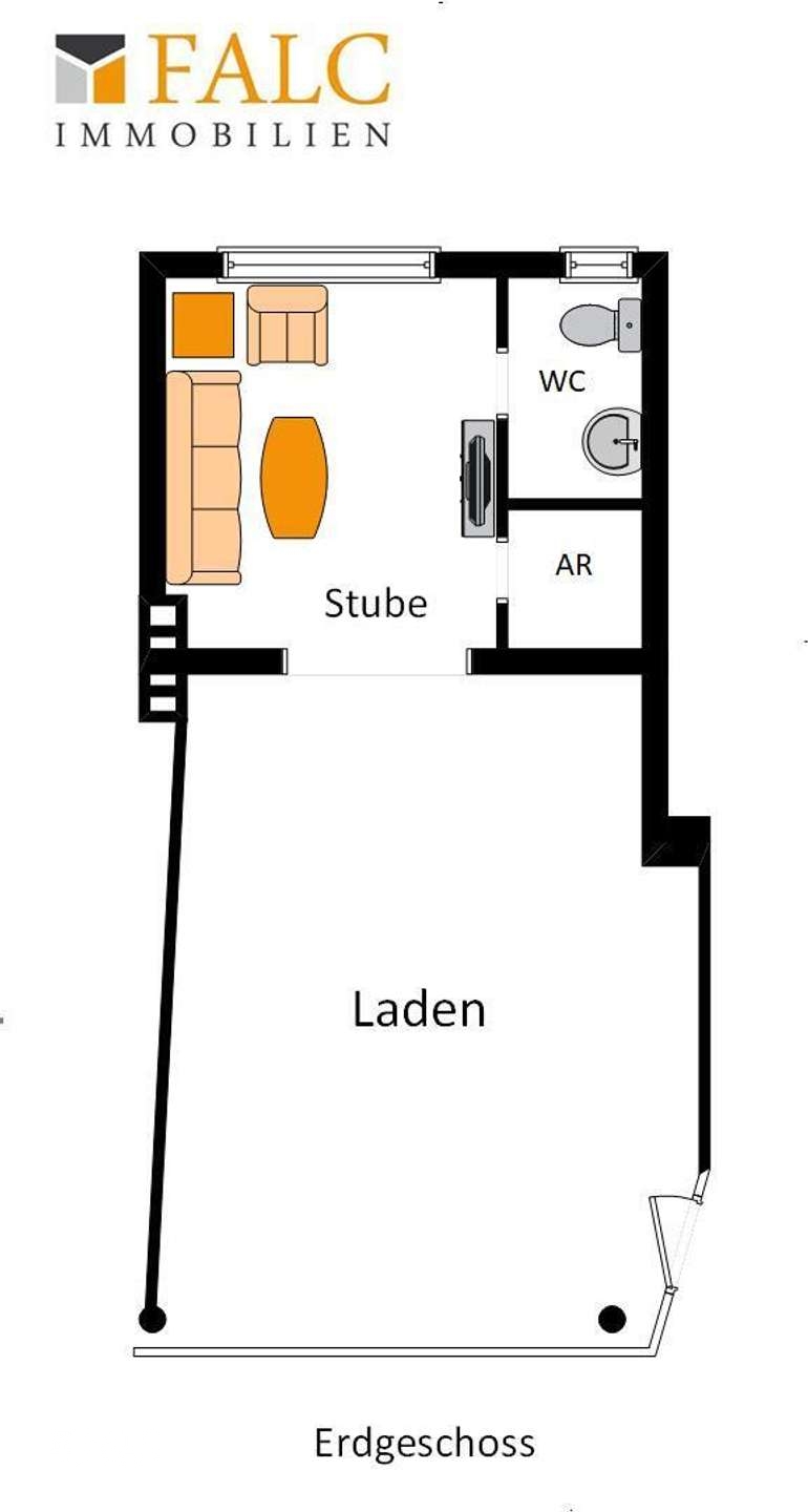 Grundriss Haupteinheit