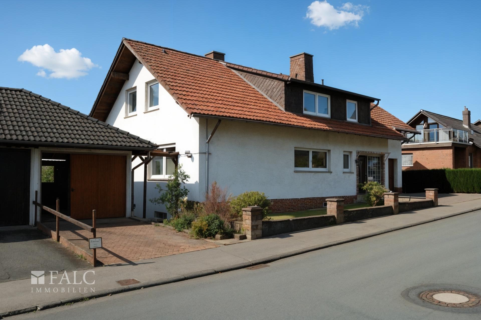 Hausansicht seitlich