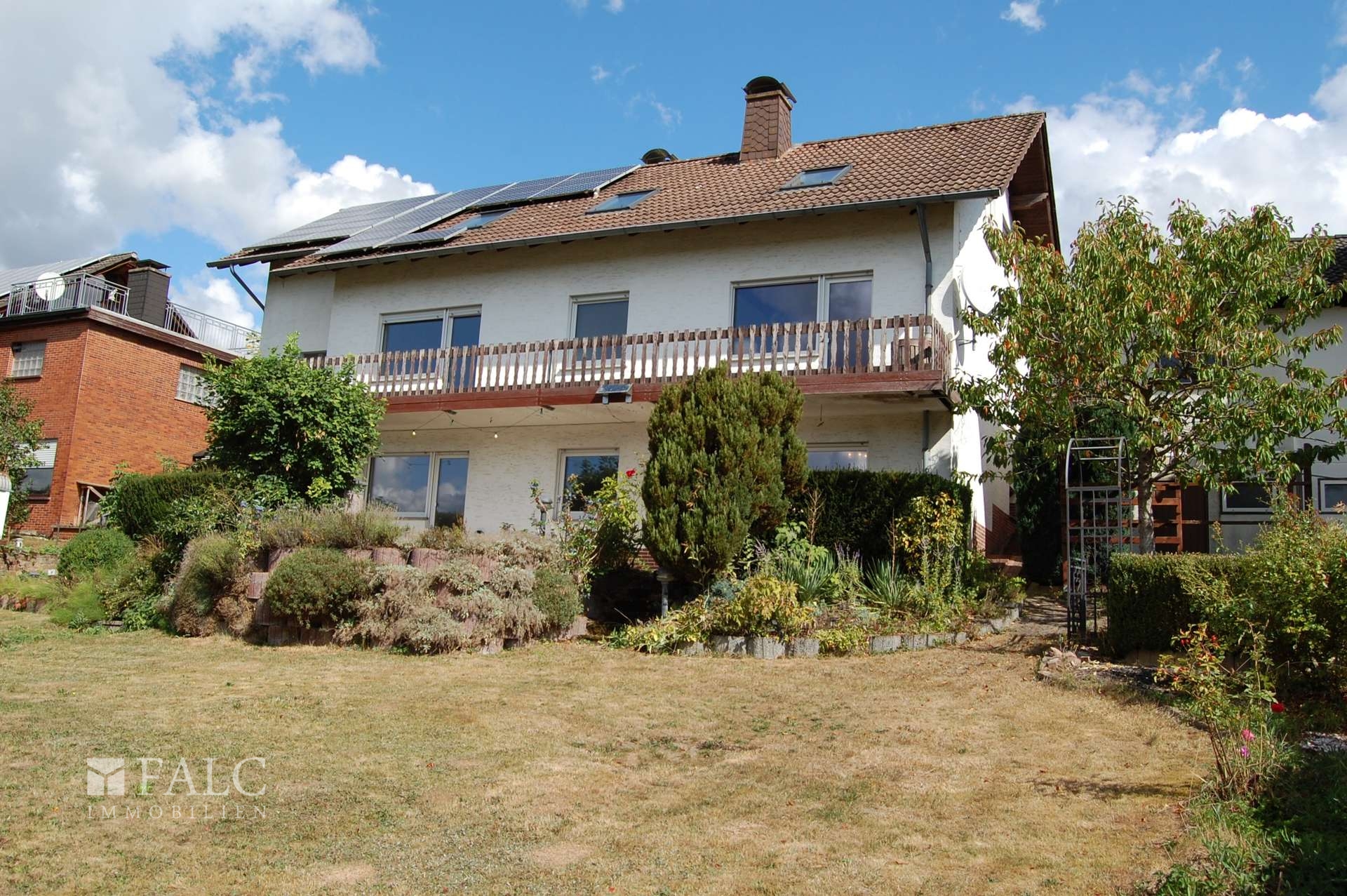 Hausrückseite