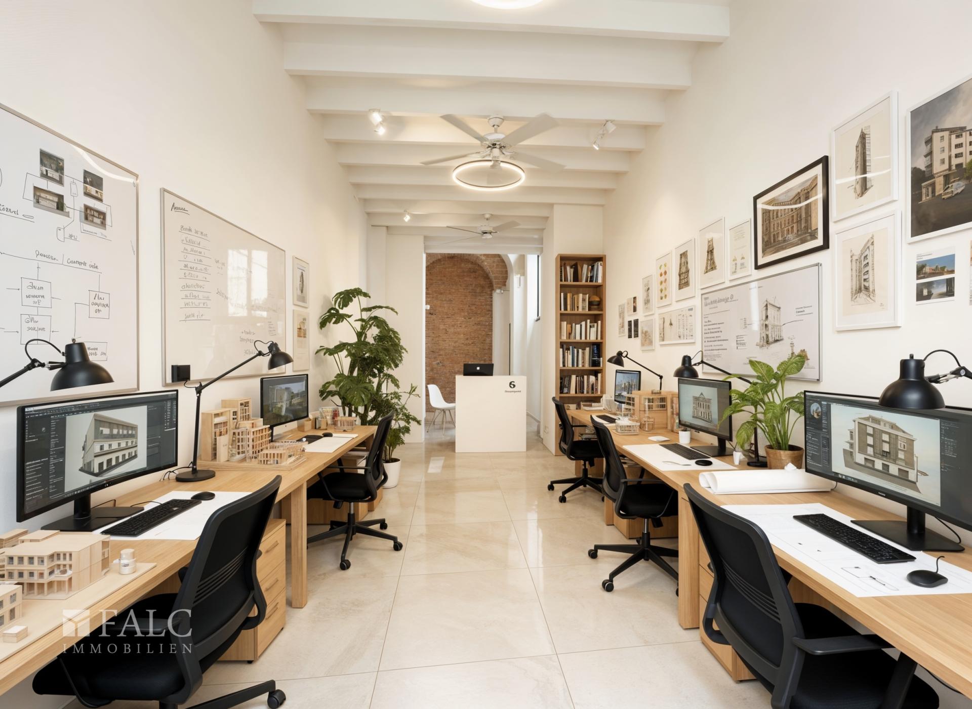 Geschäftsraum - Büro (KI generiert)