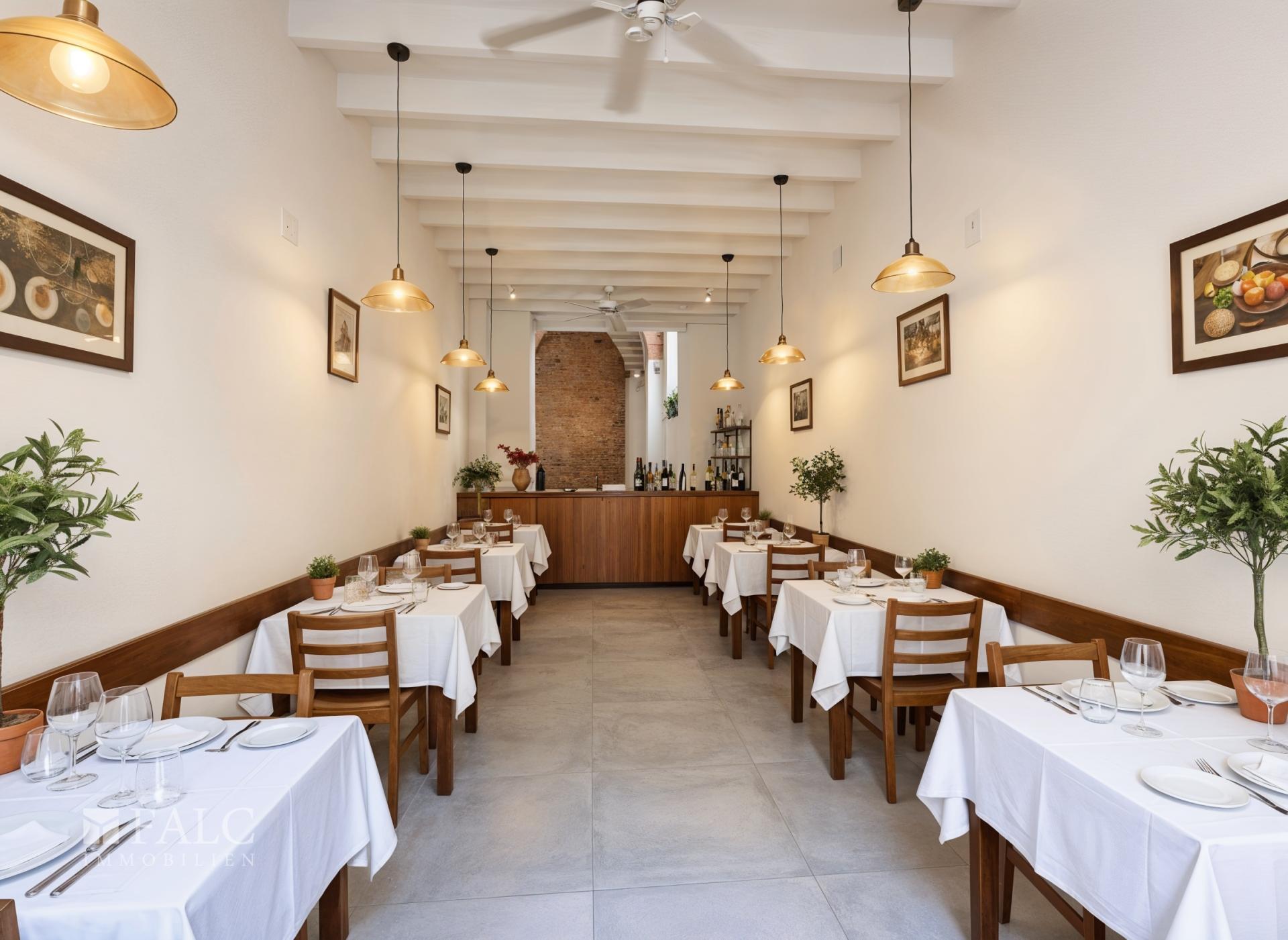 Geschäftsraum - Restaurant (KI generiert)