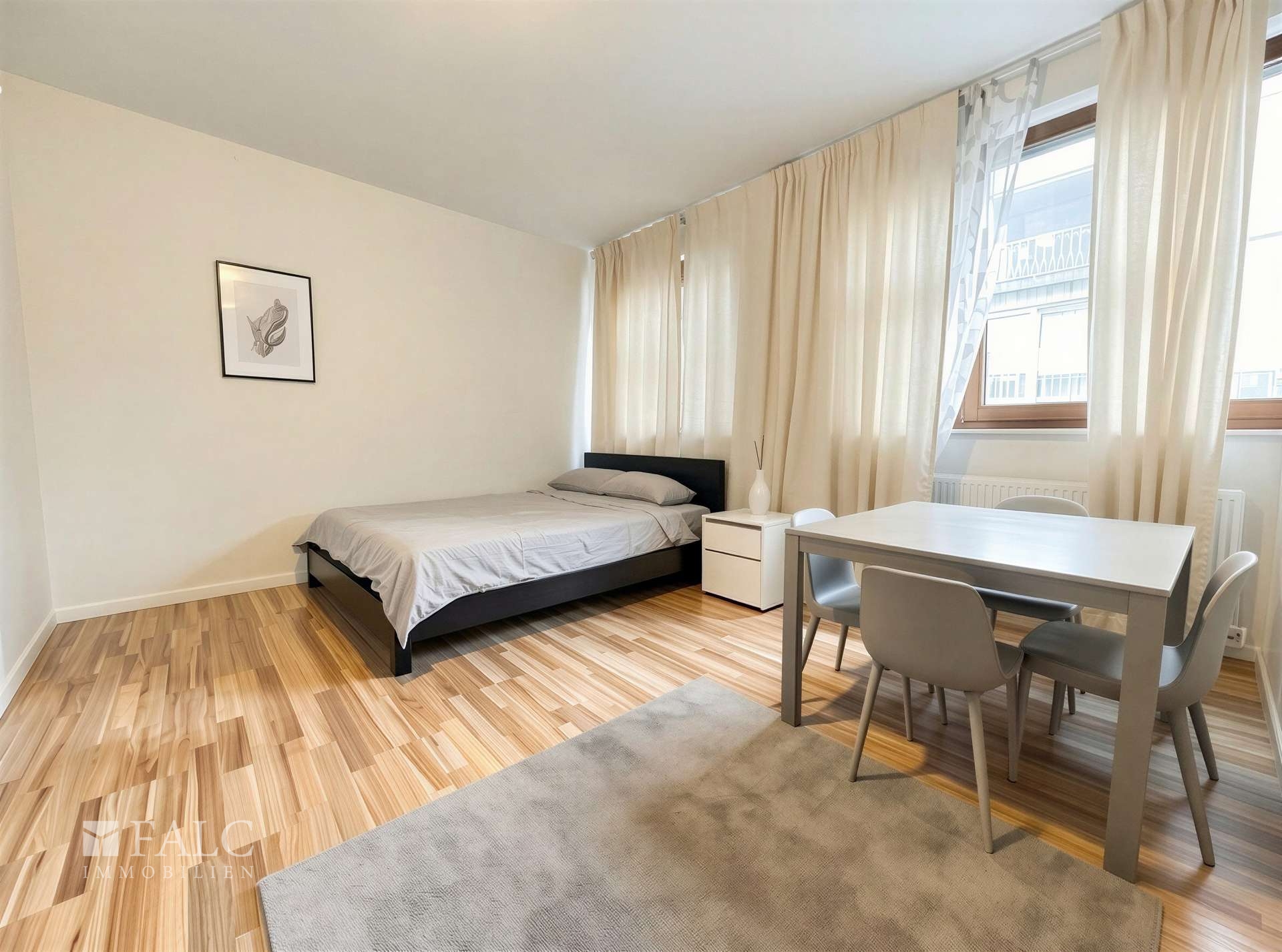 wohn- und Schlafbereich 