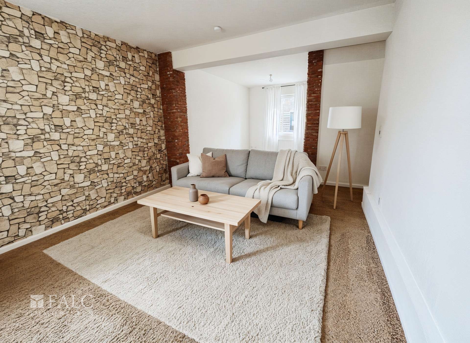 Wohnzimmer 1 OG - (digitales Homestagig)
