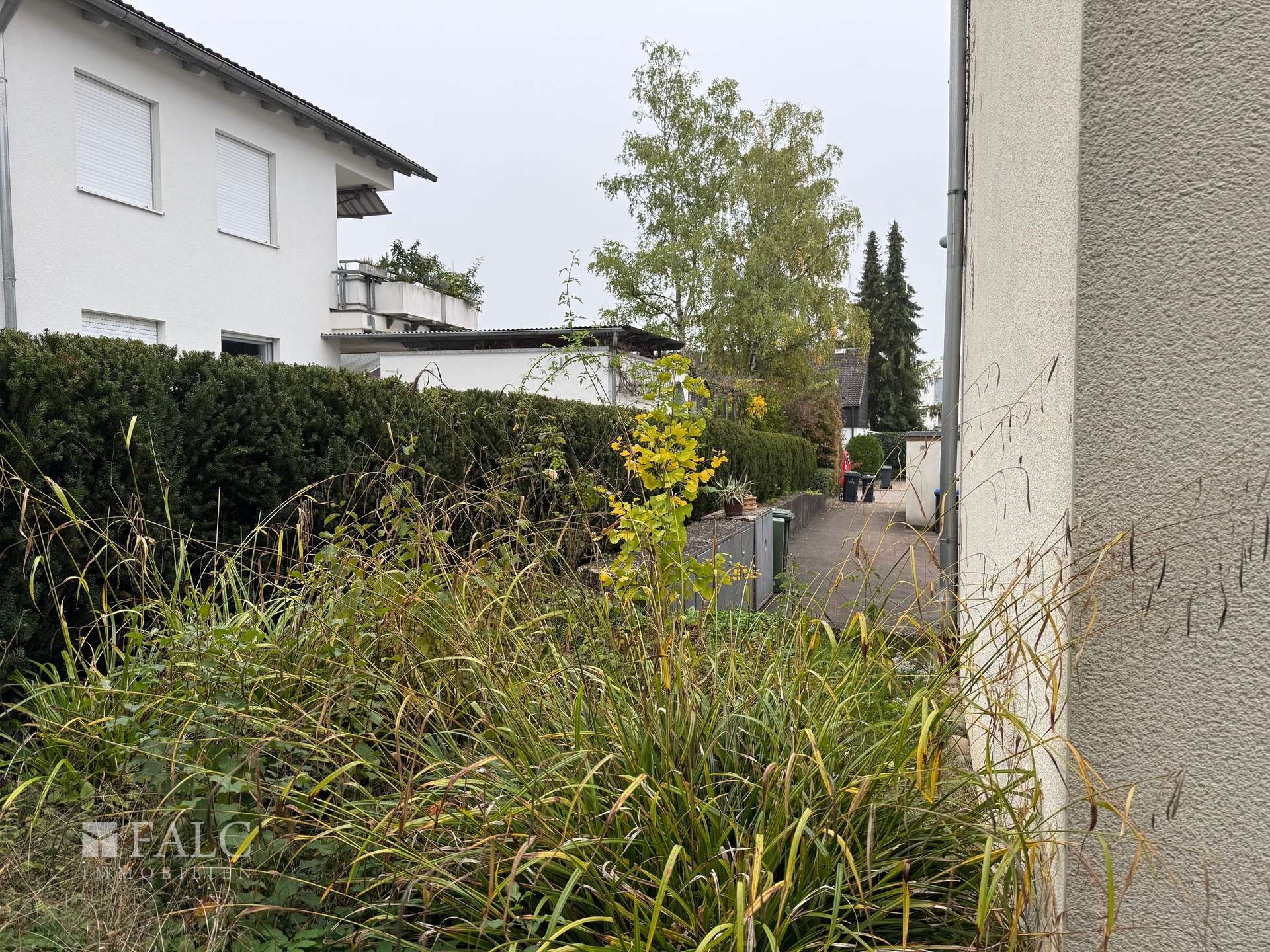 Sicht vom kleinen Balkon