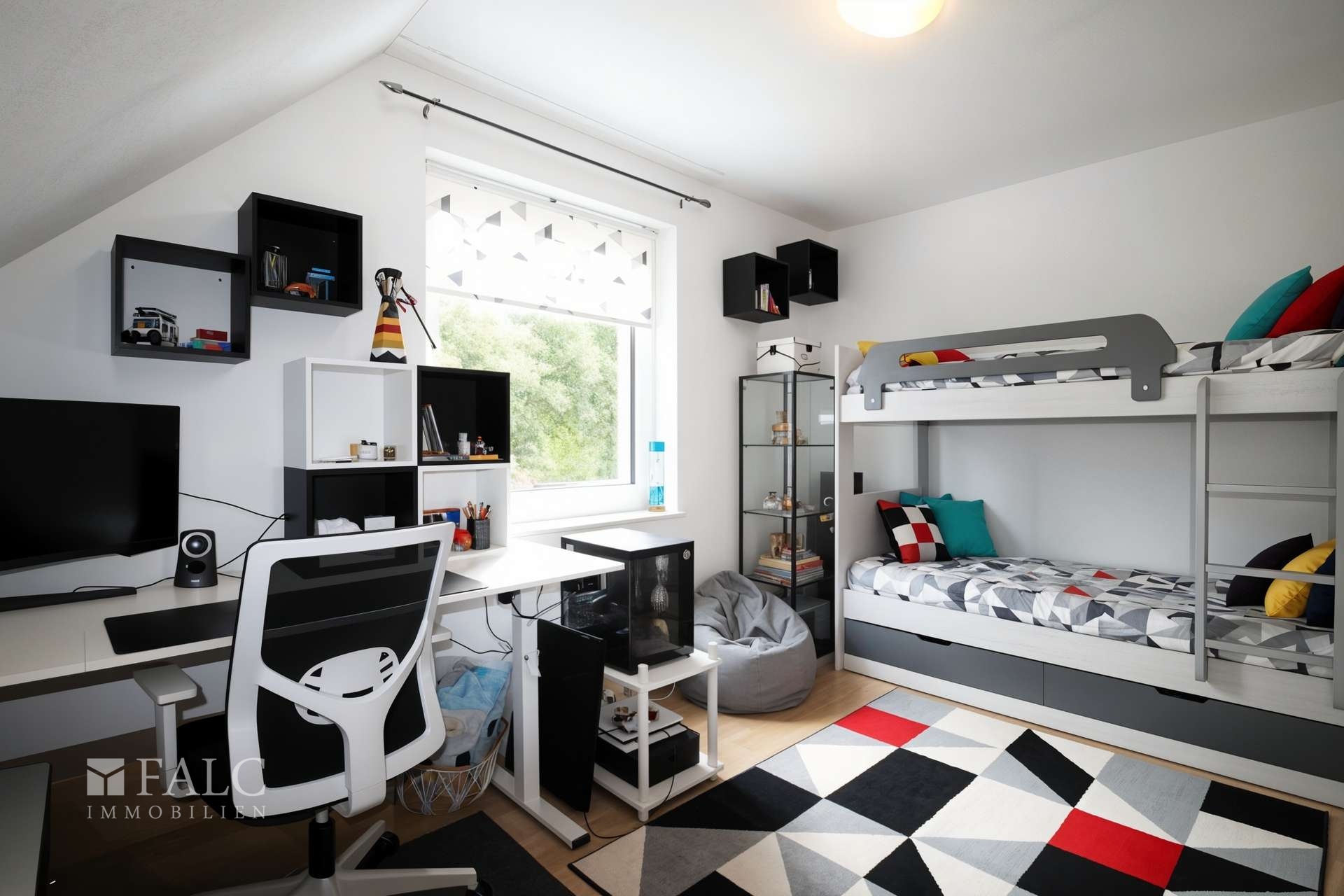 Kinderzimmer I (KI generiert)