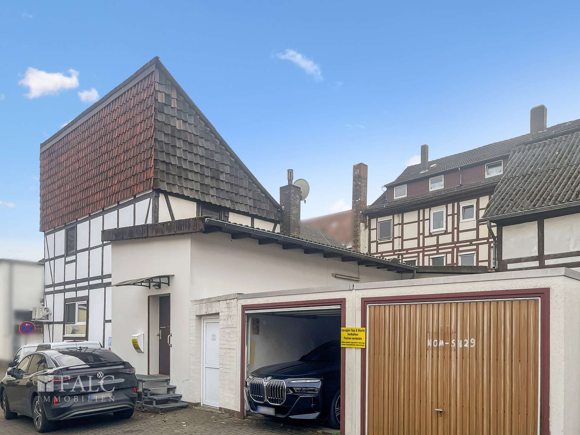 Hausansicht Hinten Rechts