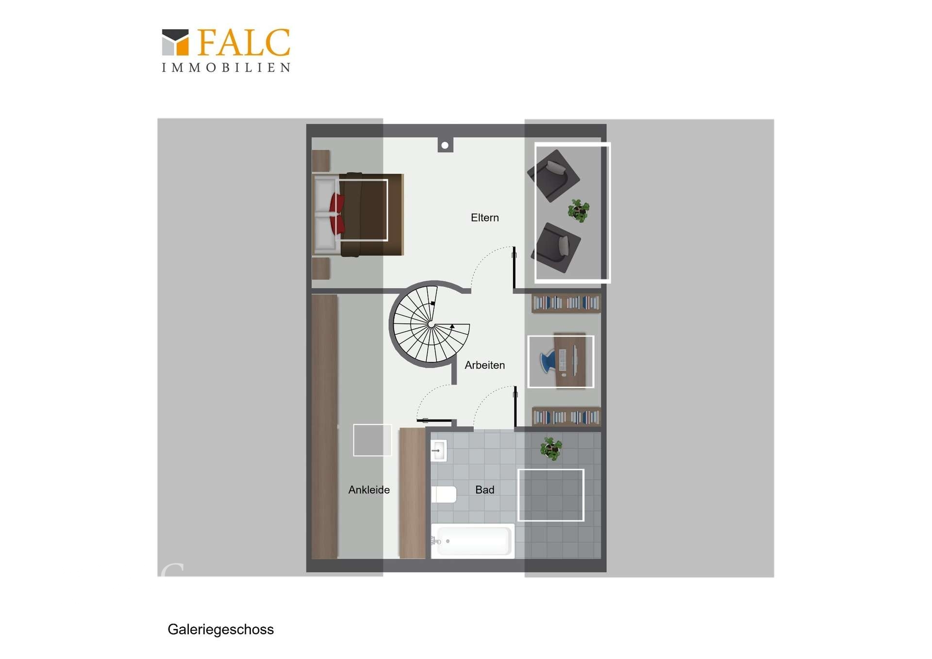 Grundriss Galeriegeschoss