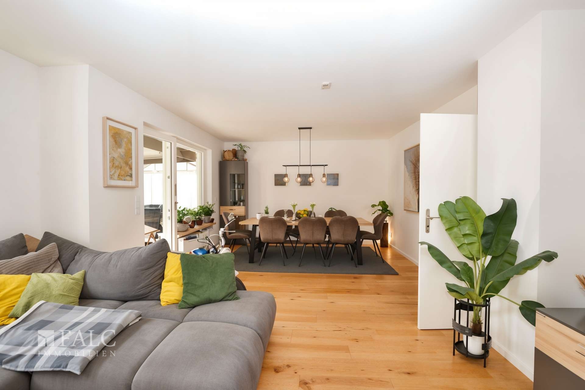 Wohnen Blick Esstisch