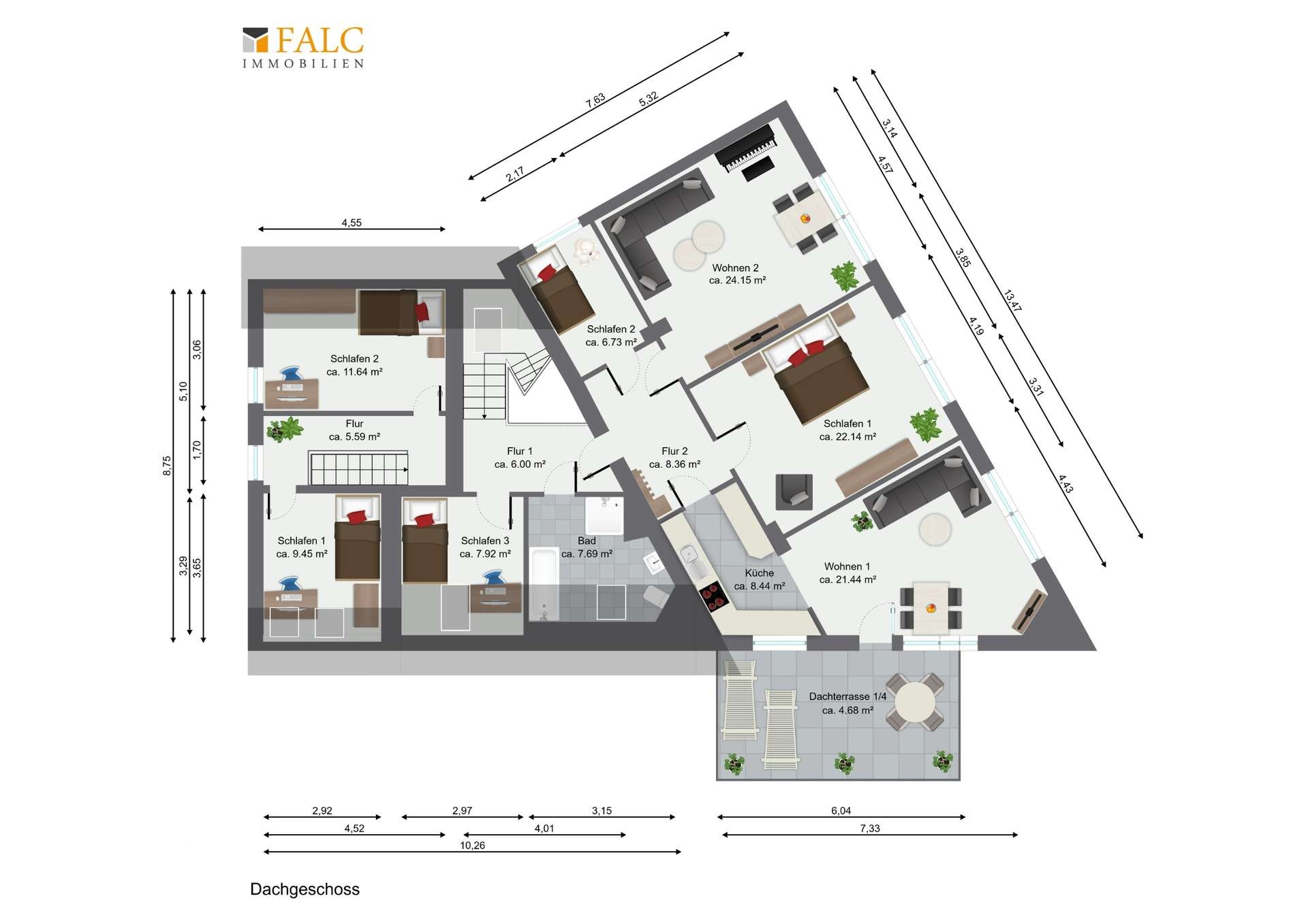 Grundriss - Obergeschoss