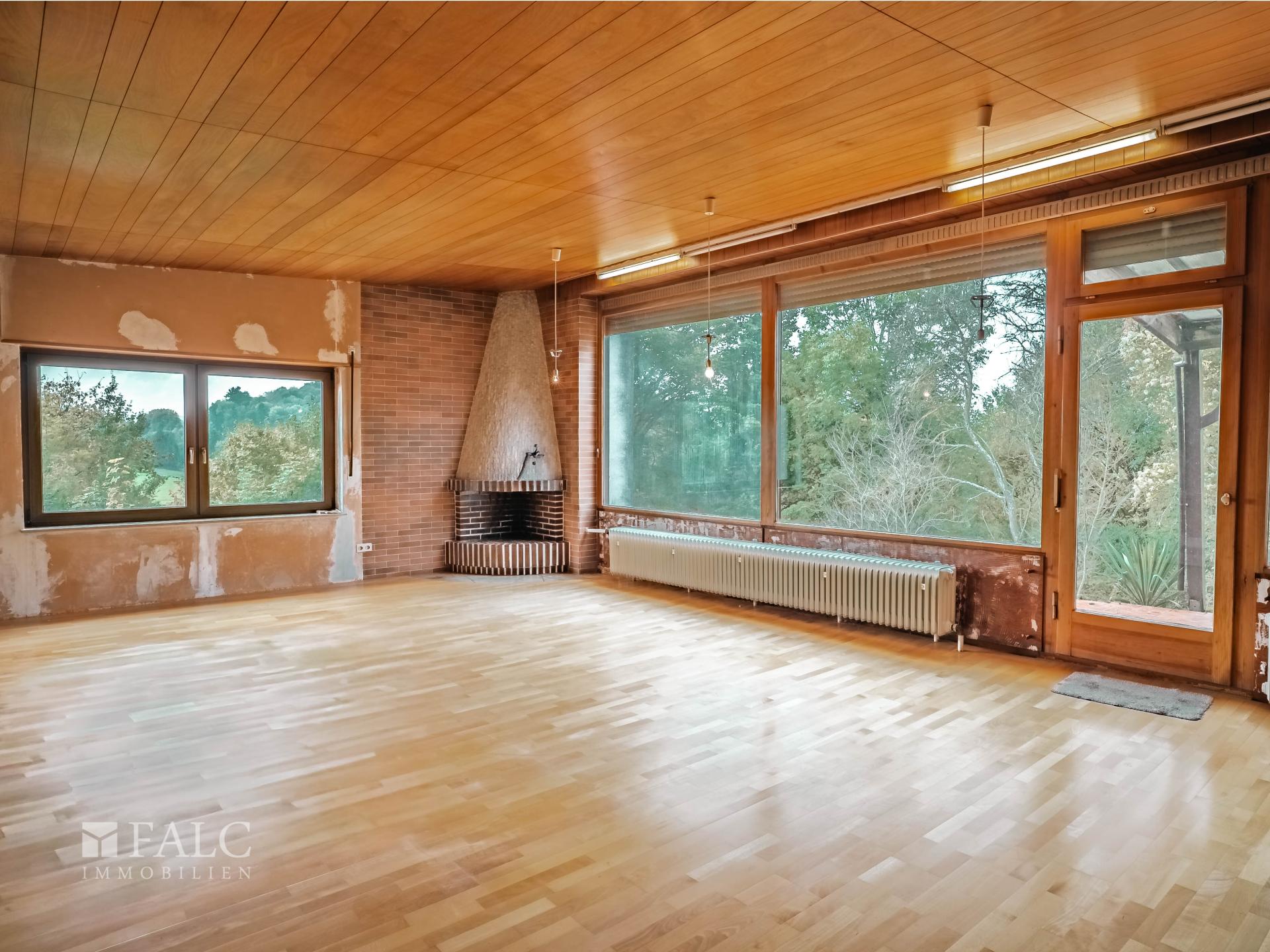 Wohnzimmer_Kamin