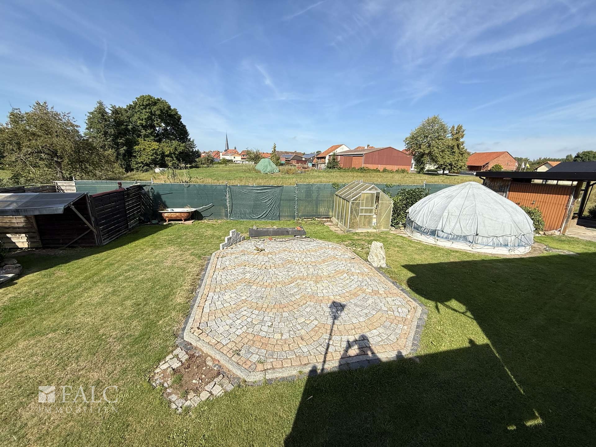 Sitzecke Garten 