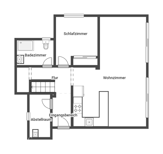 Grundriss Erdgeschoss