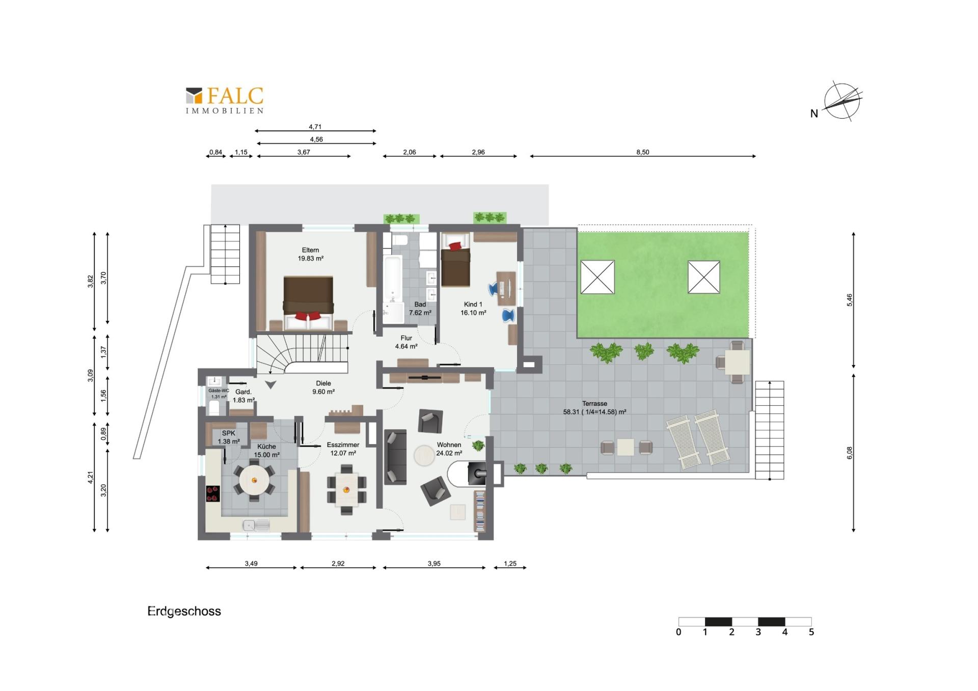 Grundriss Erdgeschoss