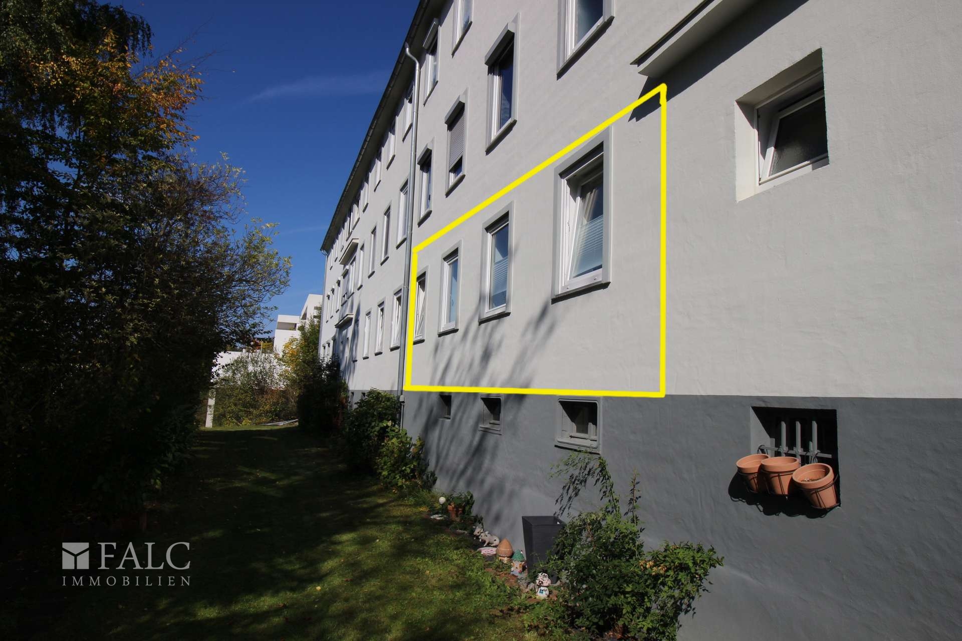 Ansicht von hinten